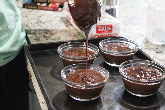 Coffee Molten Lava Cake 