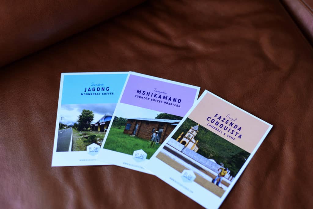 coffee subscription gift box